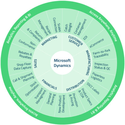 Microsoft Dynamics diagram